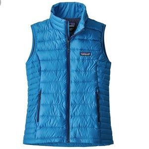 Patagonia - Blue down sweater vest